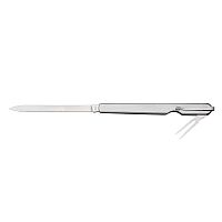 Нож дегустационный 14см, с вилочкой и зажимом