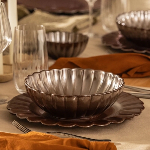 Тарелка мелкая 27,5см, фарфор, серия FLORA декор ANIS фото 2 Тарелка мелкая 27,5см, фарфор, серия FLORA декор ANIS фото 2