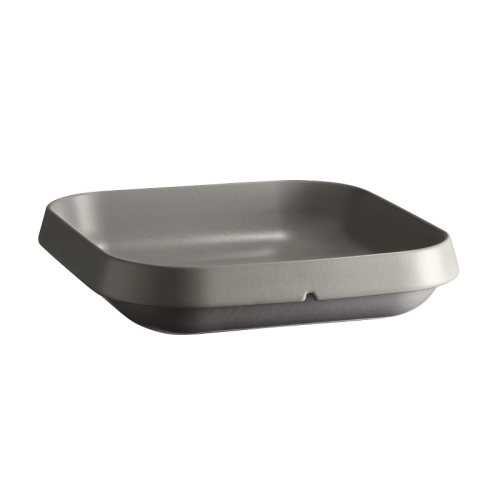 Блюдо керамическое квадратное 2,70л 30х30см h6,5см, серия Welcome, цвет серый Блюдо керамическое квадратное 2,70л 30х30см h6,5см, серия Welcome, цвет серый