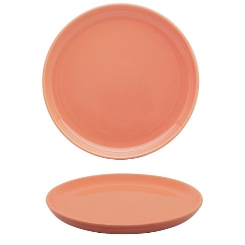 Тарелка мелкая 20см, серия FLAT декор APRICOT, керамика Тарелка мелкая 20см, серия FLAT декор APRICOT, керамика