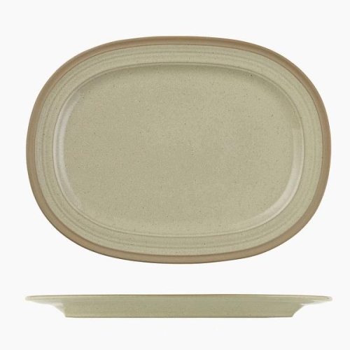 Блюдо овальное 35,5х26,5см, керамика, Igneous Блюдо овальное 35,5х26,5см, керамика, Igneous