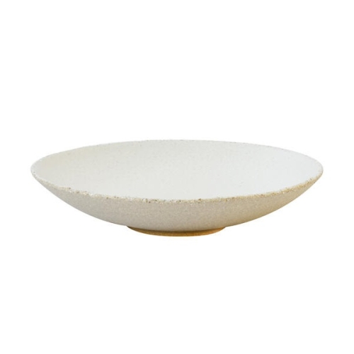 Тарелка глубокая 26см, керамика, цвет BLANC, Wabi