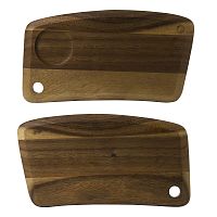 Блюдо деревянное GEO 31х17см, двухстороннее, Buffet Wood