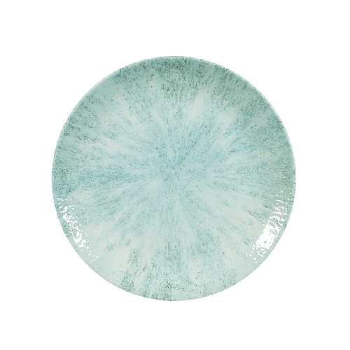 Тарелка мелкая 21,7см, без борта, цвет Stone Aquamarine, Studio Prints