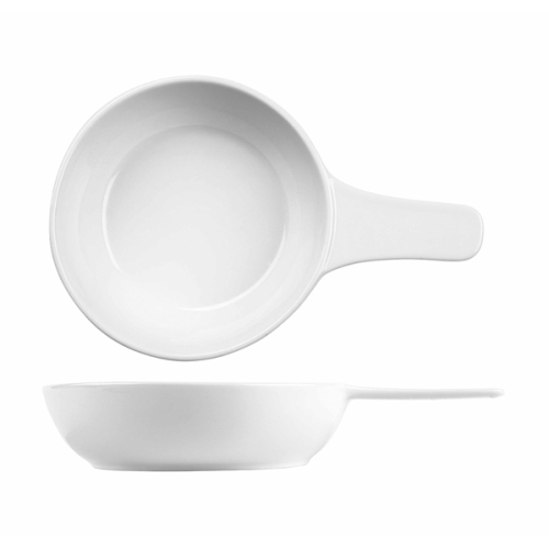 Сковорода d 11,8см 230мл, порционная, фарфор, Menu Сковорода d 11,8см 230мл, порционная, фарфор, Menu