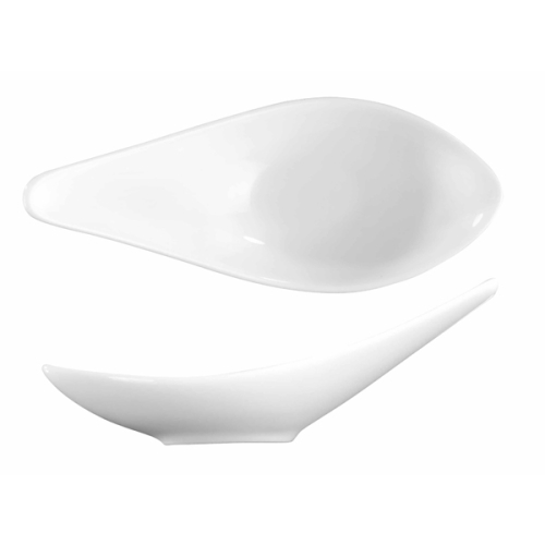 Мини-ложка для закусок 12,2х5,2см, цвет белый, Miniature Мини-ложка для закусок 12,2х5,2см, цвет белый, Miniature