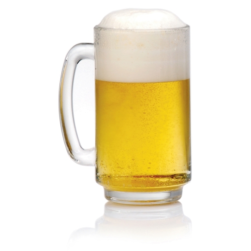 Кружка пивная "Playboy" 357мл h141мм d72/113мм, стекло Кружка пивная "Playboy" 357мл h141мм d72/113мм, стекло