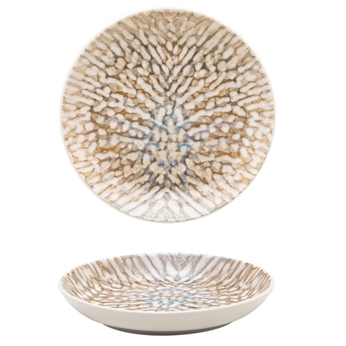 Тарелка глубокая 20,5см, серия FLAT декор LEOPARDITA, керамика Тарелка глубокая 20,5см, серия FLAT декор LEOPARDITA, керамика