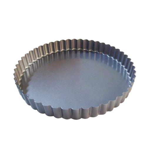 Форма д/выпечки "Круг рифленый" d32см h3см, алюминий с антипригарным покрытием