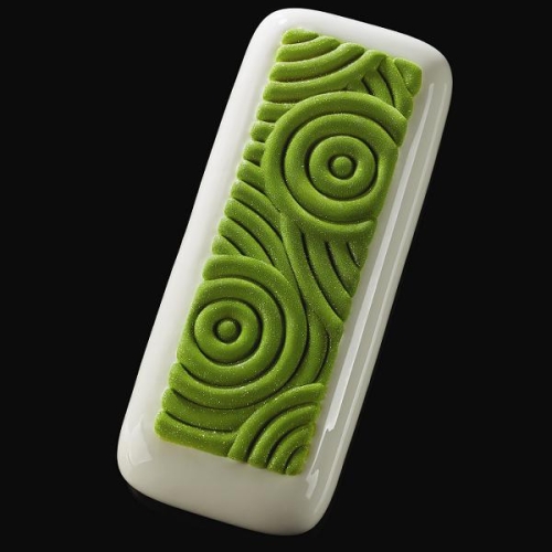 Форма для мороженого/суфле 3D "TOP Круги" 210х70мм h9мм, 90мл, 2 ячейки, силикон Форма для мороженого/суфле 3D "TOP Круги" 210х70мм h9мм, 90мл, 2 ячейки, силикон