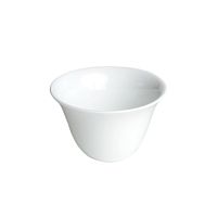 Чашка кофейная 80мл (блюдце 13см), фарфор, серия FLY, цвет белый