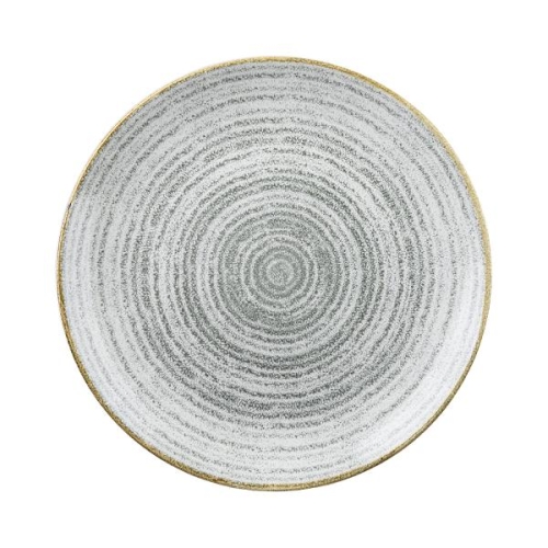 Тарелка мелкая 26см, без борта, цвет Stone Grey, Studio Prints