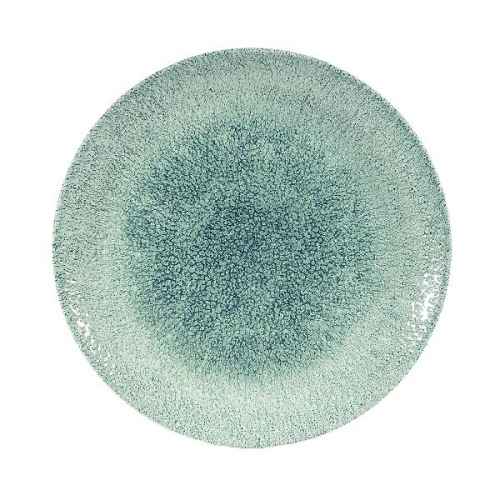 Тарелка мелкая 26см, без борта, цвет Raku Jade Green, Studio Prints
