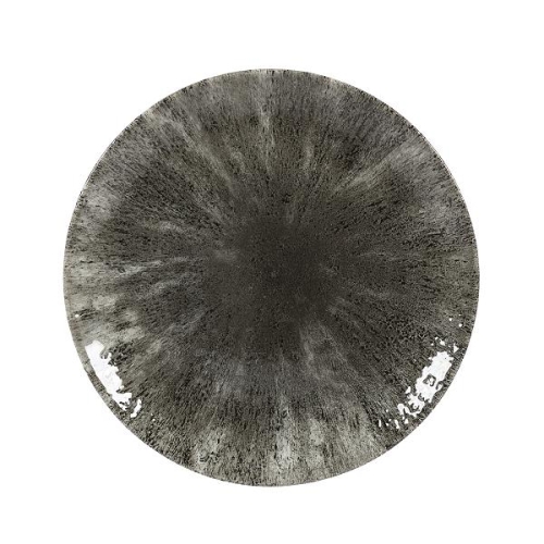Тарелка мелкая 21,7см, без борта, цвет Stone Quartz Black, Studio Prints
