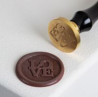 Штамп для декорирования шоколада "Love - small" d3см