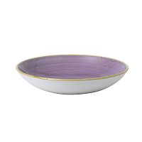 Тарелка глубокая 24,8см 1,13л, без борта, Stonecast, цвет Lavender
