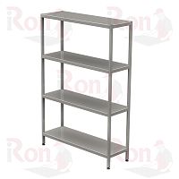 Стеллаж Ст4С 600*400*1800 заканч. Полкой