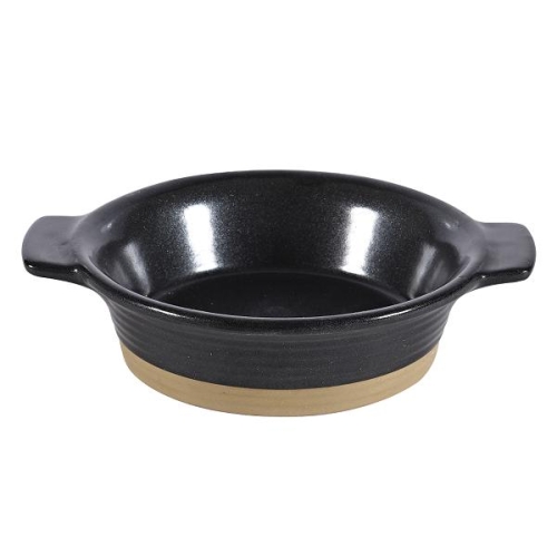 Блюдо глубокое d14см 0,28л, с ручками, керамика, Igneous Black Блюдо глубокое d14см 0,28л, с ручками, керамика, Igneous Black