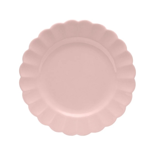 Тарелка мелкая 22см, фарфор, серия FLORA декор DALIA Тарелка мелкая 22см, фарфор, серия FLORA декор DALIA