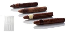 Форма д/шок. "Mr.Cigar", d20мм h125мм, 40гр, 8 ячеек (2 блистера по 8 ячейки), пластик 