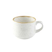 Чашка чайная стекбл 220мл Stonecast, цвет Barley White