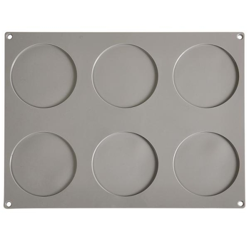 Форма силиконовая "Gourmand Диск" d110мм h3,5мм, 33мл, 6 ячеек Форма силиконовая "Gourmand Диск" d110мм h3,5мм, 33мл, 6 ячеек