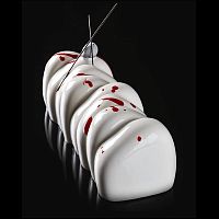 Форма для мороженого/суфле 3D "Бильбао" 250х85мм h75мм (объем 1,15л), силикон