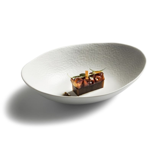 Салатник овальный «Артик» матовый 0,55л 25х16см, Artic Салатник овальный «Артик» матовый 0,55л 25х16см, Artic