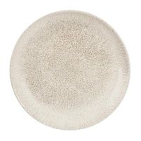 Тарелка мелкая 21,7см, без борта, цвет Raku Agate Grey, Studio Prints
