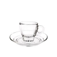 Чашка Espresso 70мл h61мм d62/84мм "Caffe", стекло