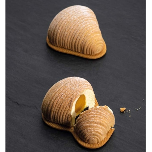 Набор "PAVOFLEX 3D Sfogliatella" 77х71,5мм h35мм, 90мл, 12 ячеек, силикон/пластик Набор "PAVOFLEX 3D Sfogliatella" 77х71,5мм h35мм, 90мл, 12 ячеек, силикон/пластик