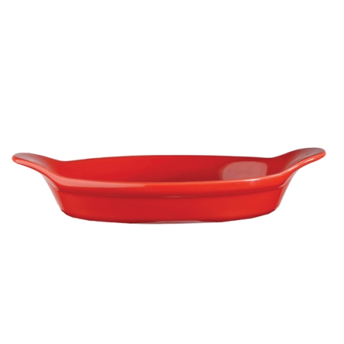 Форма для запекания овальная 23,2х12,5см 0,38л, цвет красный, Cookware