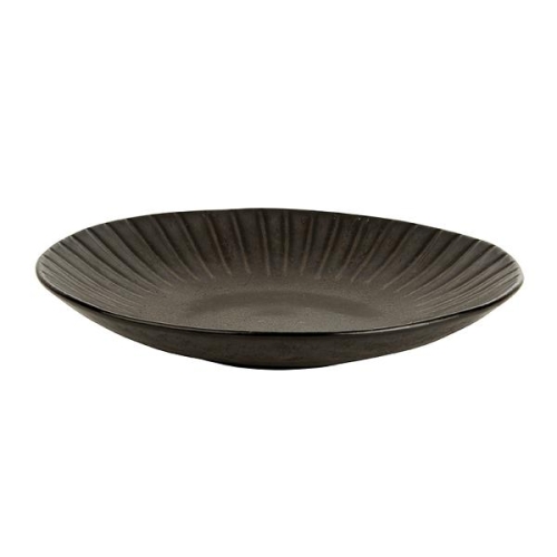 Тарелка глубокая 26,5см, керамика, Impressions, цвет FLINT