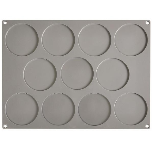 Форма силиконовая "Gourmand Диск" d90мм h3,5мм, 22мл, 11 ячеек