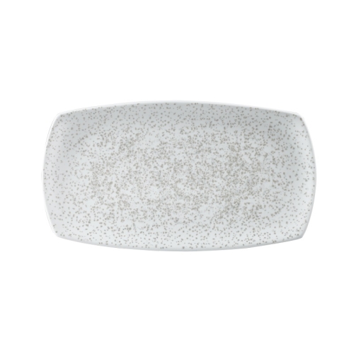 Блюдо прямоугольное узкое 35,5х19см, без борта, Menu Shades, цвет Caldera Chalk White Блюдо прямоугольное узкое 35,5х19см, без борта, Menu Shades, цвет Caldera Chalk White