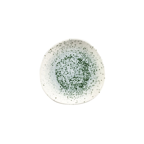 Тарелка мелкая "Волна" 21см, без борта, цвет Mineral Green, Studio Prints