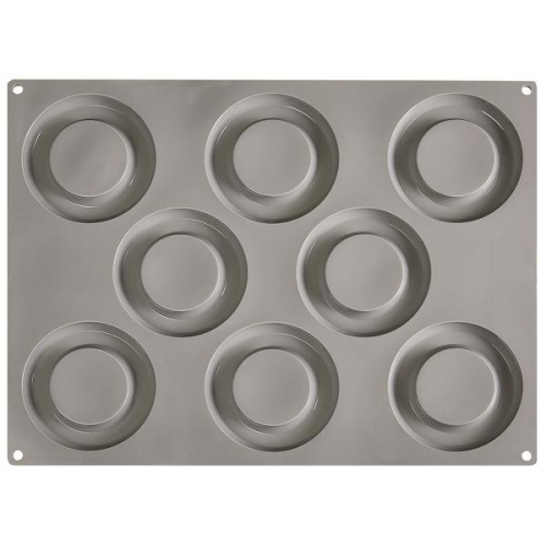 Форма силиконовая "Gourmand Кольцо" d100мм h10мм, 50мл, 8 ячеек