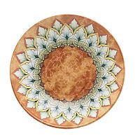 Тарелка глубокая 20см, серия UNNI, декор CASTELLO, керамика