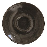 Блюдце 15,6см Monochrome, цвет Iron Black