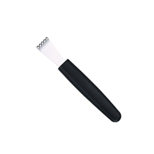 Нож карбовочный для цедры 14,3см, нерж.сталь, ручка пластиковая Нож карбовочный для цедры 14,3см, нерж.сталь, ручка пластиковая