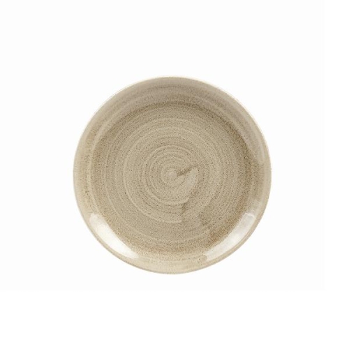 Тарелка мелкая 16,5см, без борта, Stonecast Patina, цвет Antique Taupe