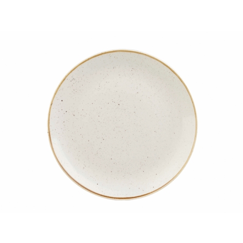 Тарелка мелкая 16,5см, без борта, Stonecast, цвет Barley White