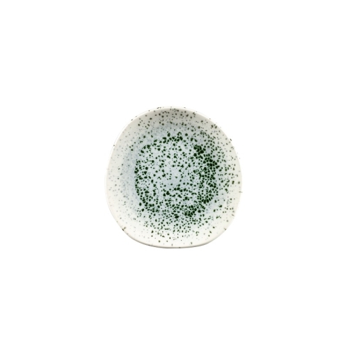 Тарелка мелкая "Волна" 18,6см, без борта, цвет Mineral Green, Studio Prints