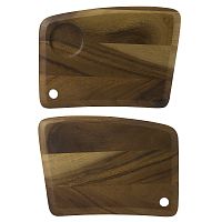 Блюдо деревянное GEO 29,5х21см, двухстороннее, Buffet Wood