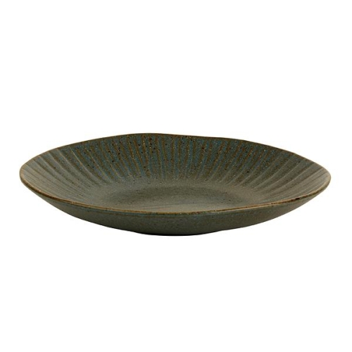 Тарелка глубокая 26,5см, керамика, Impressions, цвет FERN