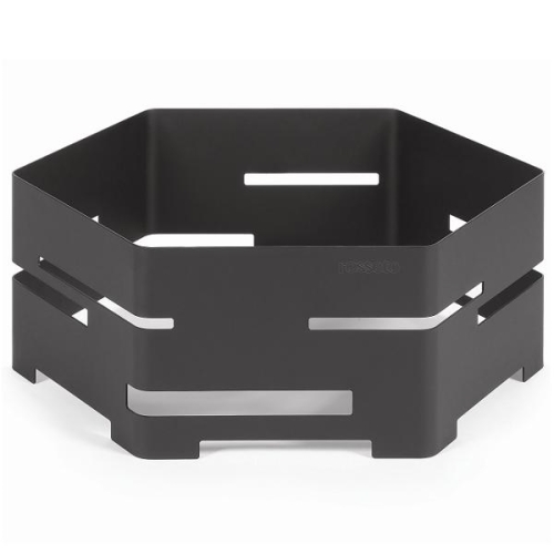 База нейтральная HONEYCOMB Medium d40,6см h15,2см, шестиугольная, сталь, цвет черный База нейтральная HONEYCOMB Medium d40,6см h15,2см, шестиугольная, сталь, цвет черный