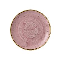Тарелка мелкая 21,7см, без борта, Stonecast, цвет Petal Pink