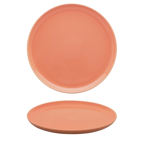Тарелка мелкая 26см, серия FLAT декор APRICOT, керамика Тарелка мелкая 26см, серия FLAT декор APRICOT, керамика