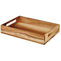 Поднос деревянный "Ящик" 30х20см h4,8см Buffetscape Wood