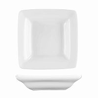 Мини-блюдо квадратное 6,8х6,8см, цвет белый, Miniature